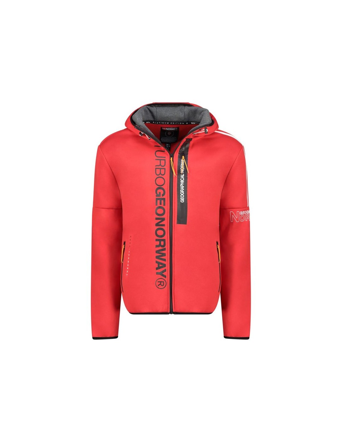 Geographical Norway Freestyle DB 054 M sweatshirt WY9550HGNRed