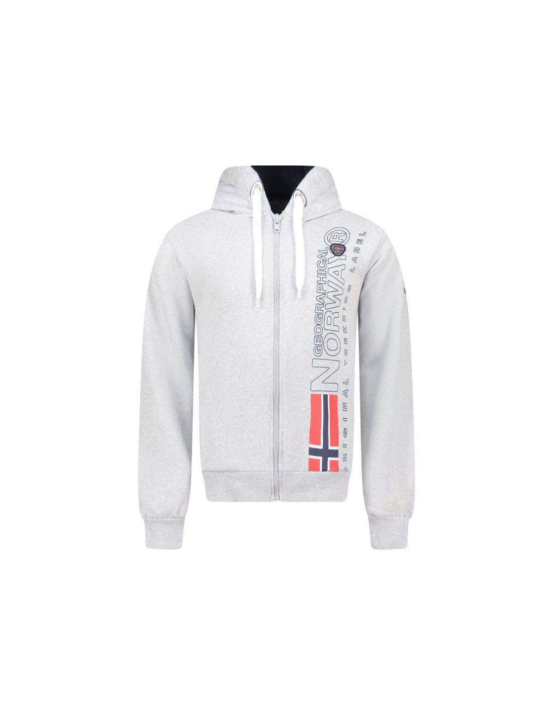 Geographical Norway Fogora DB 100 M sweatshirt WZ3066HGNBlended Gray