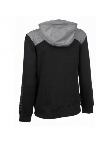 Select Oxford Zip Hoodie Women BlackGrey