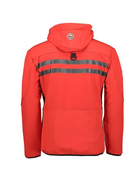 Geographgical Norway Royaute ASSOR A MEN 068 M WW1973HGNRed Black softshell jacket