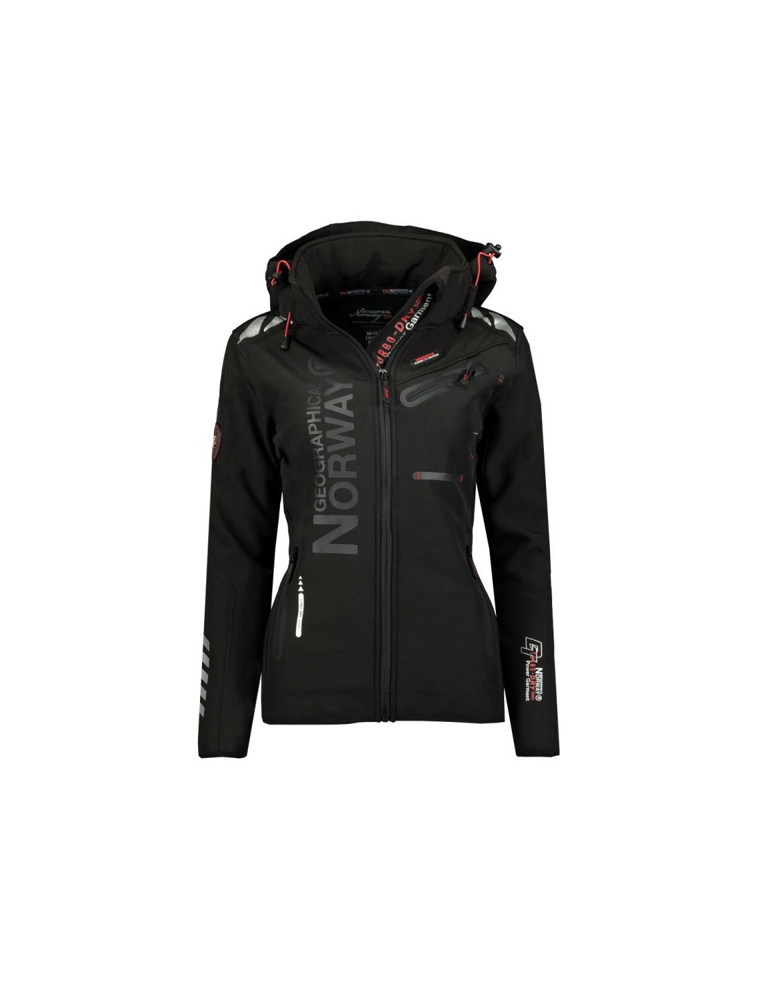 Geographical Norway Softshell Jacket Reine Assor B 068 W WW1972FGNBlack Black