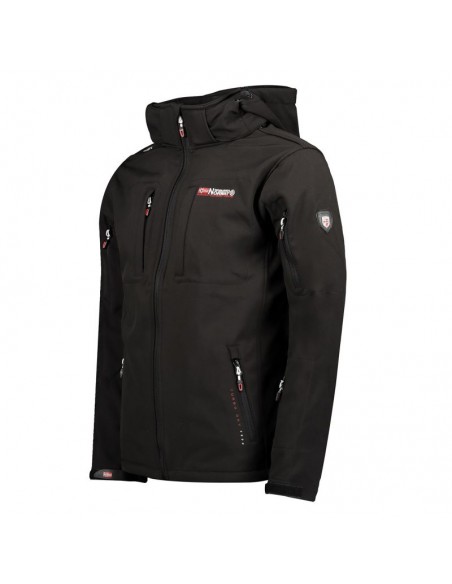 Geographical Norway Softshell Tunar DB 009 M WY9169HGNBlack jacket