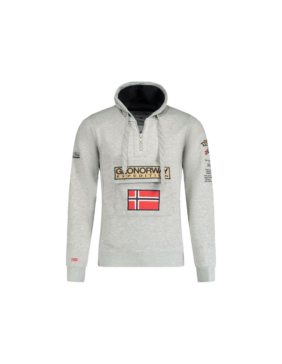 Geographical Norway Gymclass EO DB 100 M sweatshirt WU6620HGNOBlended Gray