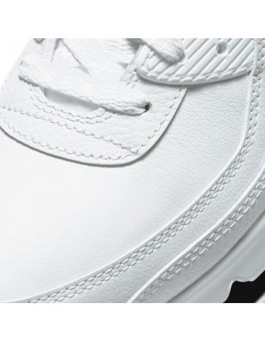 Nike Air Max 90 Leather Triple White...