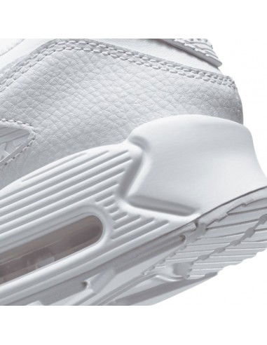 Nike Air Max 90 Leather Triple White...