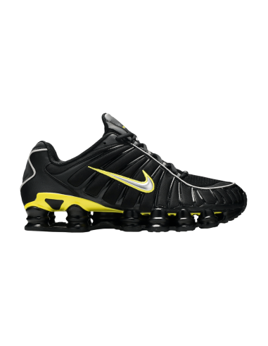 Nike Shox TL Black Dynamic Yellow Metallic Silver CN0151002 MBS