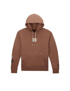 Travis Scott x Jordan Flight Graphic Hoodie Archaeo Brown DO4093256 MBS