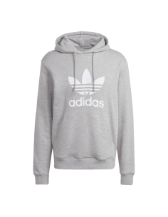adidas Adicolor Classics Trefoil Hoodie Medium Grey Heather IM4490 MBS