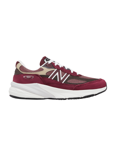 New Balance 990v6 MiUSA Teddy Santis Burgundy Tan U990BT6 MBS