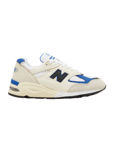 New Balance 990v2 MiUSA White Blue M990WB2 MBS