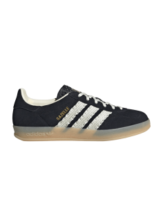 adidas Gazelle Indoor Core Black Cream White Gum Women's JS1412 MBS