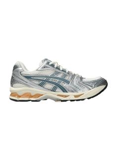 ASICS GelKayano 14 Birch Pure Silver Teal Gold 1203A537109 MBS