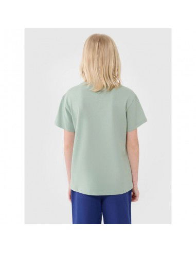 Boy's oversize plain Tshirt 4F...