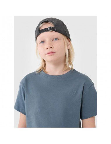 Boy's oversize plain Tshirt 4F...