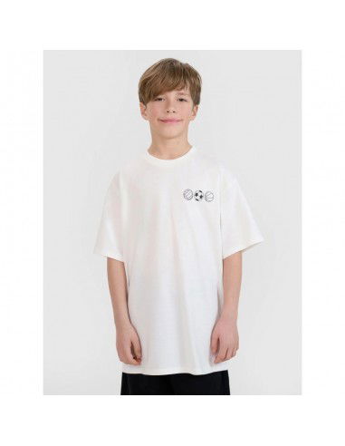 Boy's oversize Tshirt with print 4F...