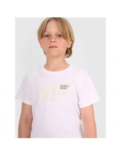 Boys' tshirt with print 4F...