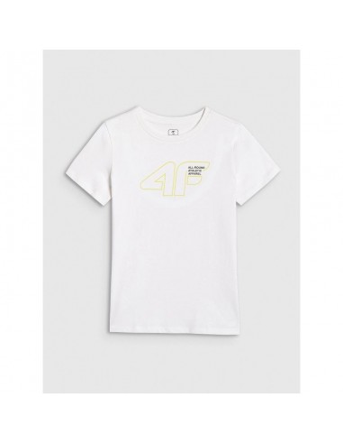 Boys' tshirt with print 4F...