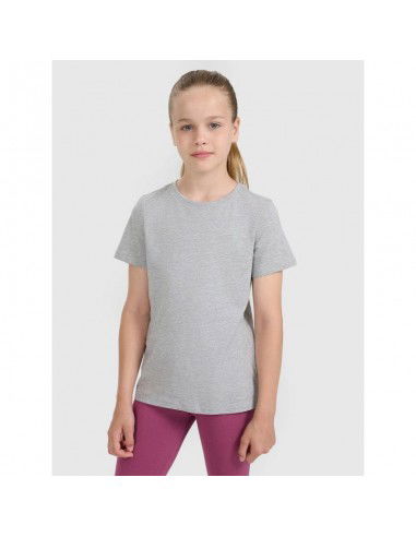 Girls' plain Tshirt 4F...