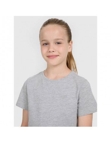 Girls' plain Tshirt 4F...