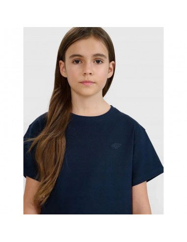 Girls' plain Tshirt 4F...