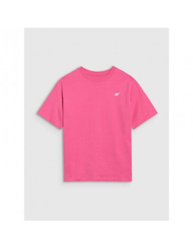 Girls' oversize plain Tshirt 4F...