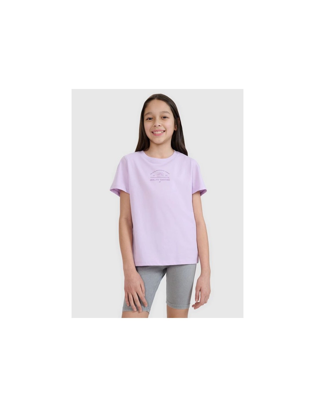 Girls' regular printed Tshirt 4F 4FJWSS25TTSHF187152S
