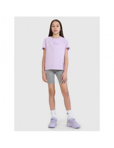 Girls' regular printed Tshirt 4F...