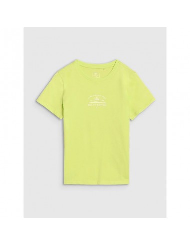 Girls' regular printed Tshirt 4F...