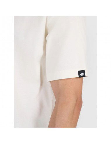 Men's oversized printed Tshirt 4F...