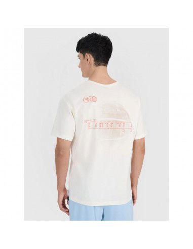 Men's oversized printed Tshirt 4F...