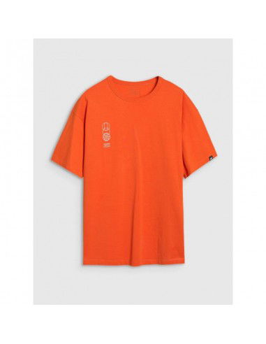 Men's oversize printed Tshirt 4F...