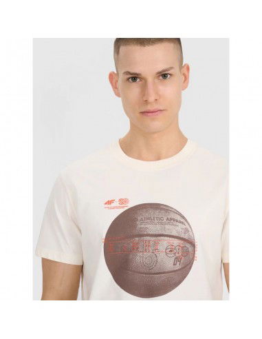 Men's regular printed Tshirt 4F...