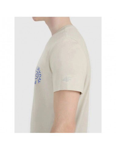 Men's regular printed Tshirt 4F...