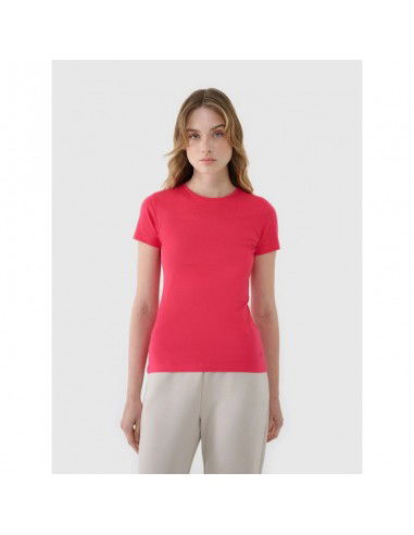 Women's 4F slim Tshirt with modal 4F...