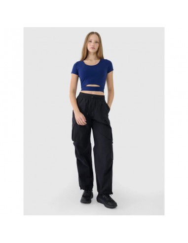 Women's crop top plain tshirt 4F...