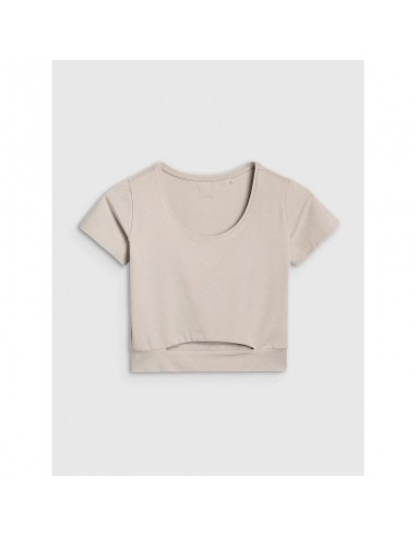 Women's crop top plain tshirt 4F...