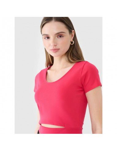 Women's crop top plain tshirt 4F...