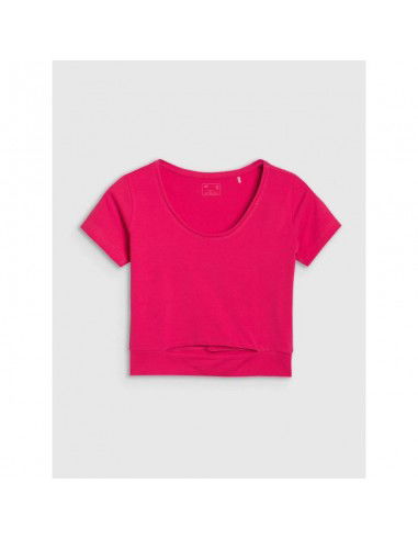 Women's crop top plain tshirt 4F...