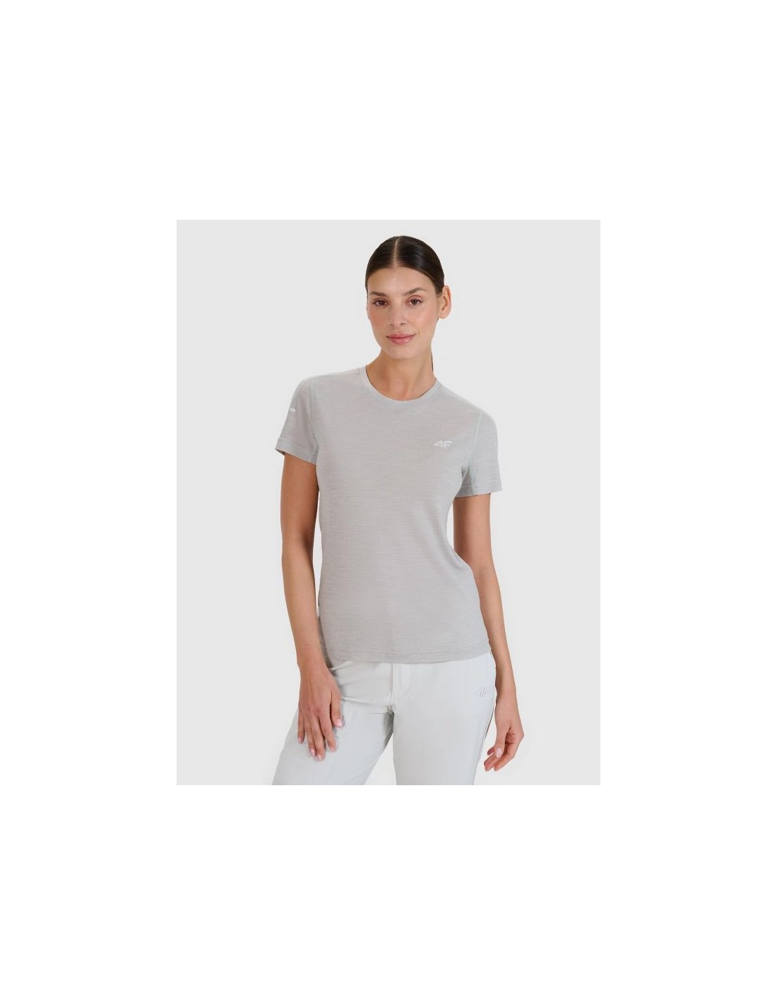 Women's Merino Wool Trekking Tshirt 4F 4FWSS25TFTSF126927S