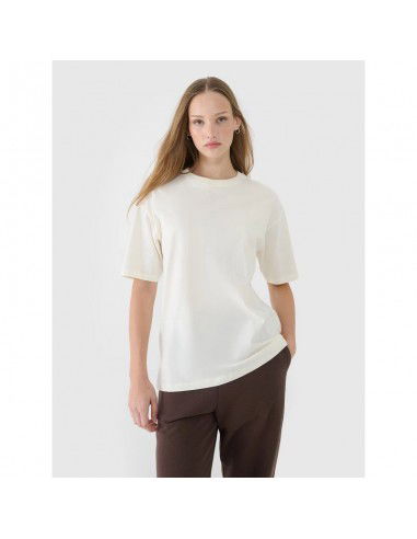 Women's oversize plain Tshirt 4F...