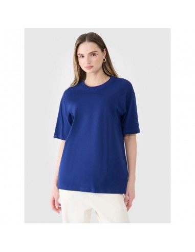 Women's oversize plain Tshirt 4F...