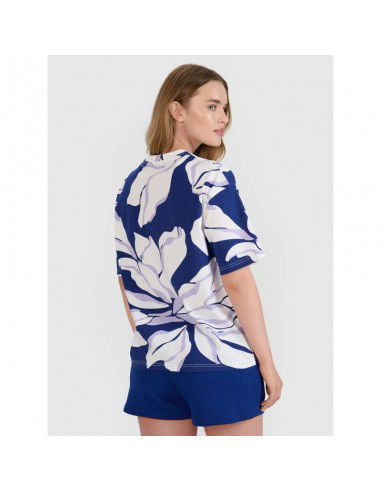 Women's oversize printed Tshirt 4F...