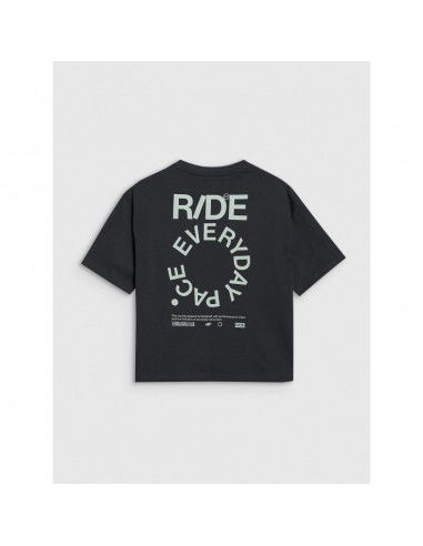 Women's oversize printed Tshirt 4F...