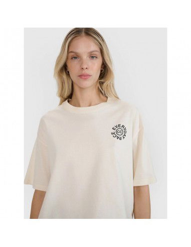 Women's oversize printed Tshirt 4F...