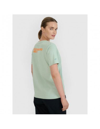 Women's oversize printed Tshirt 4F...