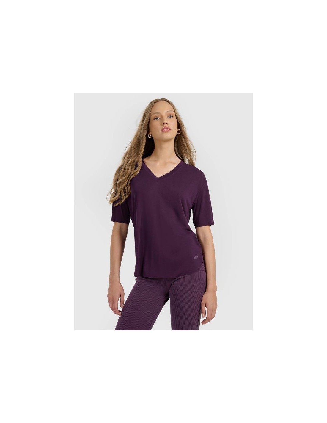  Women's oversize Tshirt with modal 4F 4FRAW25TTSHF328350S