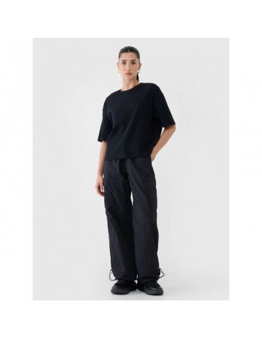 Women's regular waffle knit Tshirt 4F...