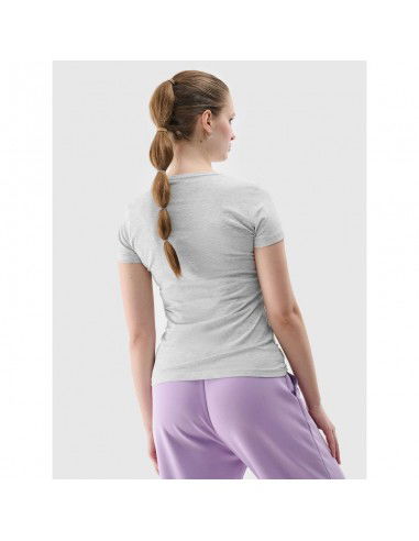 Women's slim Tshirt with logo 4F...
