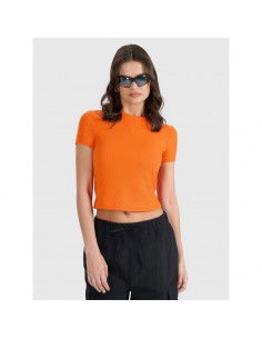 Women's slim waffle knit...