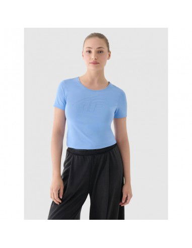 Women's slim Tshirt with print 4F...